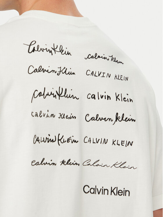 Calvin Klein Jeans Calvin Klein Jeans T-särk LV04RE828G Valge Regular Fit