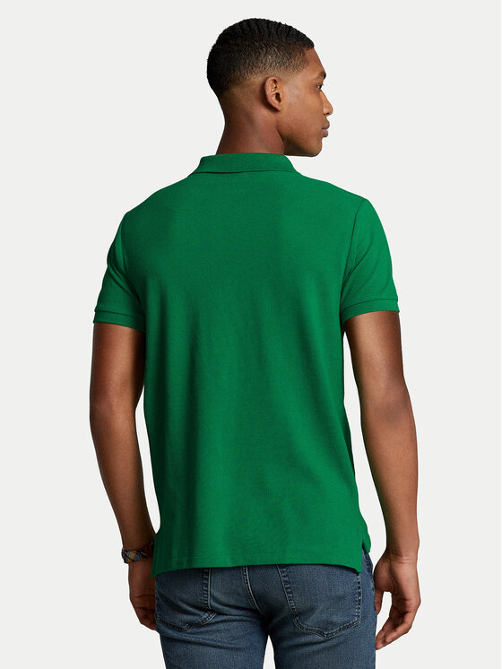Polo Ralph Lauren Polo Ralph Lauren Polo marškinėliai 710795080019 Žalia Slim Fit