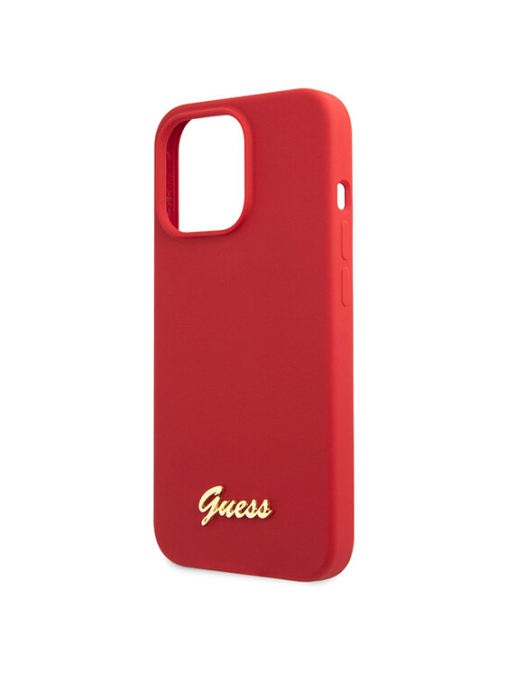 Guess Guess Etui na telefon iPhone 13 Pro Max Czerwony