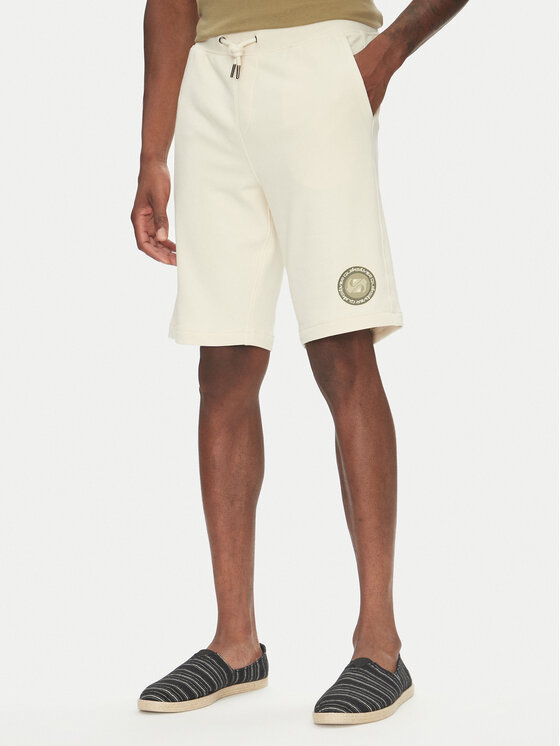 Quiksilver Спортни шорти Circle Back EQYFB03395 Екрю