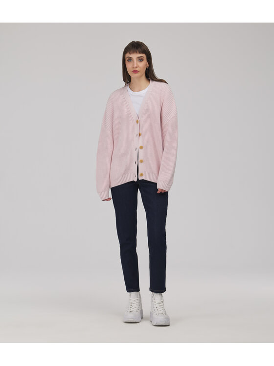 Lee Cooper Lee Cooper Sweter RIVA Fioletowy jasny