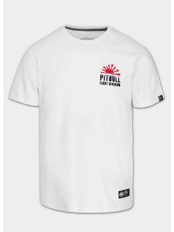 PITBULL PITBULL T-Shirt MIDWAY Biały Regular Fit