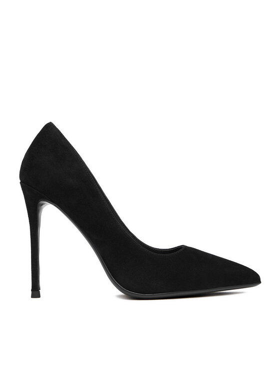 Eva Minge Eva Minge Pantofi cu toc subțire EO-ELAINA-E134-20A Negru