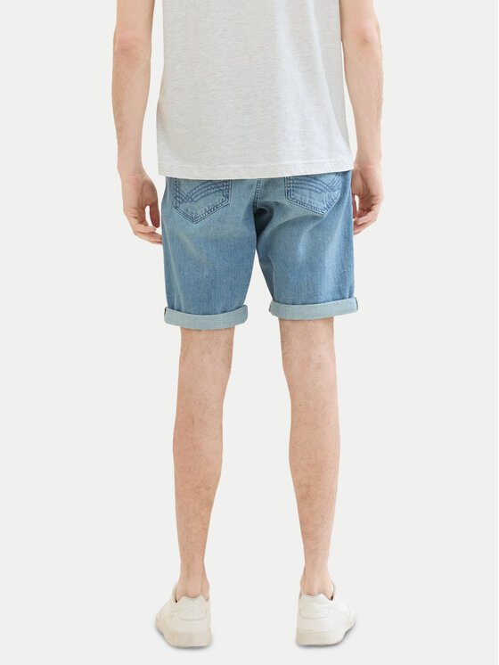 Tom Tailor Tom Tailor Szorty jeansowe 1040194 Niebieski Regular Fit