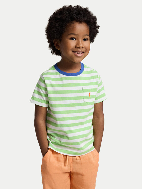 Polo Ralph Lauren Polo Ralph Lauren T-shirt 322B13586002 Verde Regular Fit