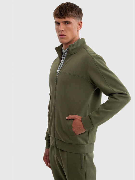 BIG STAR BIG STAR Bluza WLADOR_303_170 Khaki Comfort Fit