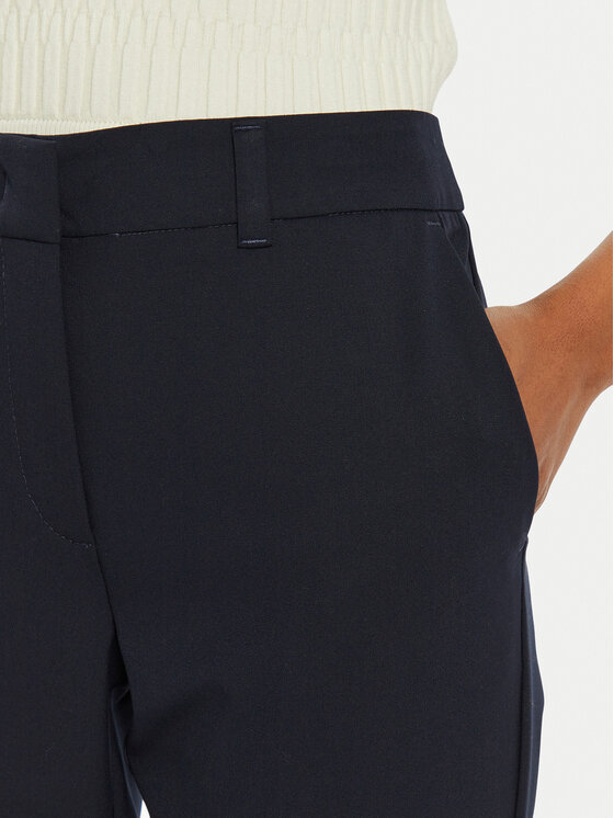Marella Marella Chinosy Verres 2423136281 Granatowy Slim Fit