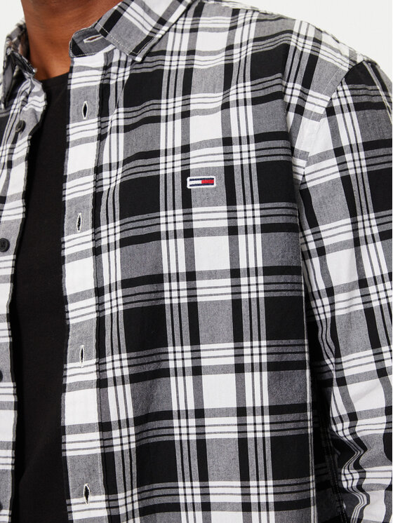 Tommy Jeans Tommy Jeans Koszula DM0DM19655 Szary Regular Fit