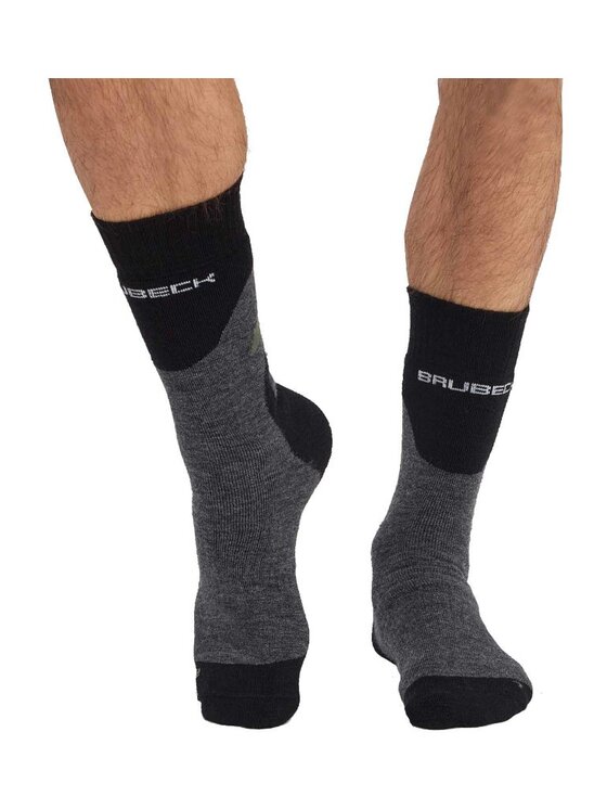 Brubeck Brubeck Skarpety długie SC5003M Merino Szary