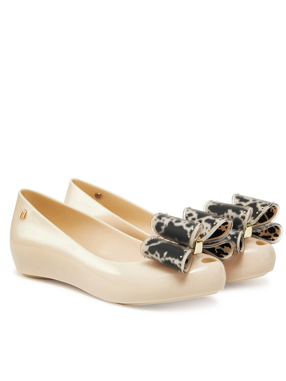Melissa Melissa Baleriny Melissa Ultragirl Classic Bow Ad 35965 Beżowy
