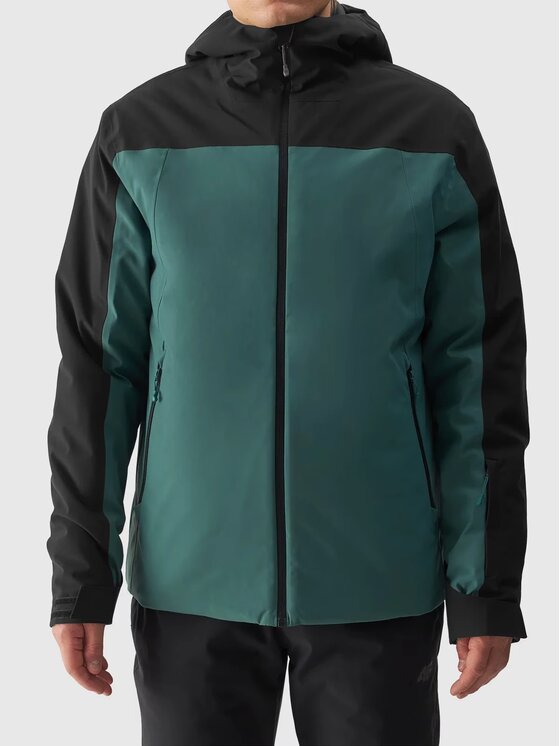 4F 4F Giacca da sci 4FWAW24TTJAM579-46S Verde Regular Fit