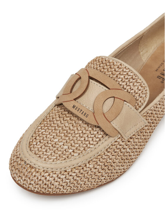 Mustang Mustang Chunky loafers 1489-402 Beige