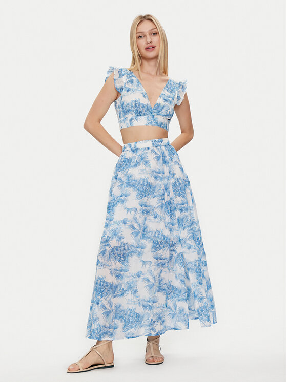 Iconique Iconique Palaidinė Linda IC24-052 Mėlyna Slim Fit