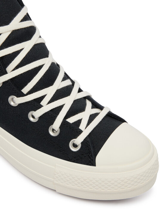 Converse Converse Plátěnky Chuck Taylor All Star Lift Platform Beads A17787C Černá