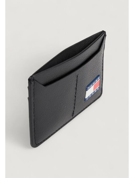 Tommy Jeans Tommy Jeans Πορτοφόλι TJM HERITAGE CC HOLDER Μαύρο