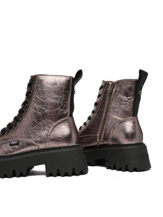 Buffalo Buffalo Gležnjarji Aspen Lace Up Mid 1622596 Srebrna