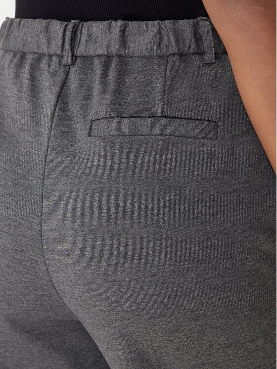 ViCOLO ViCOLO Pantaloni din material TF0229 Gri Regular Fit