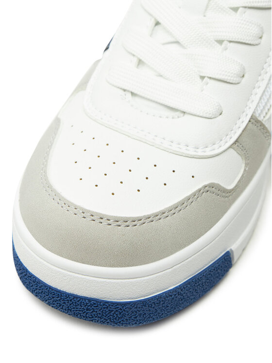 Tommy Hilfiger Tommy Hilfiger Laisvalaikio batai Flag Low Cut Lace-Up Sneaker T3X9-33863-1269 S Balta