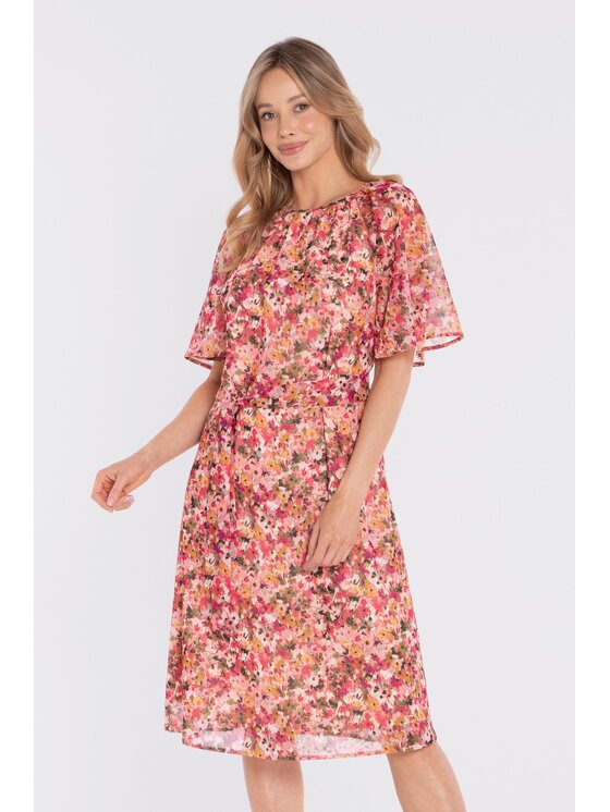 Stylove Stylove Abito da cocktail S435 Rosso A-Line Fit