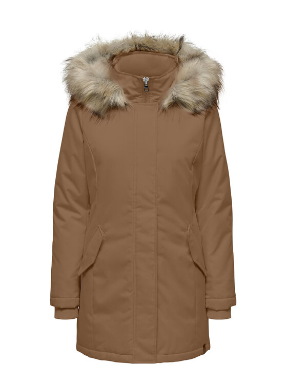ONLY ONLY Parka 15300633 Brūns Regular Fit