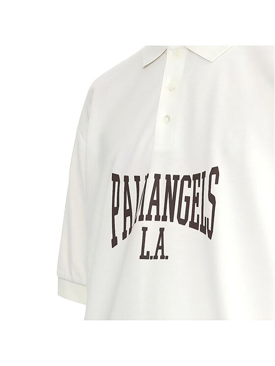 Palm Angels Palm Angels T-shirt PMGB012F24FAB001 Bianco Oversize