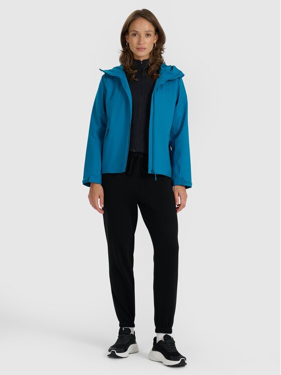 4F 4F Giacca di transizione 4FRAW25TTJAF0965-46S Verde Regular Fit