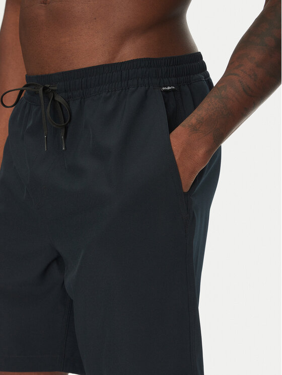 Quiksilver Quiksilver Plavecké šortky Taxer Amphibian 18 EQYHY03883 Čierna Regular Fit
