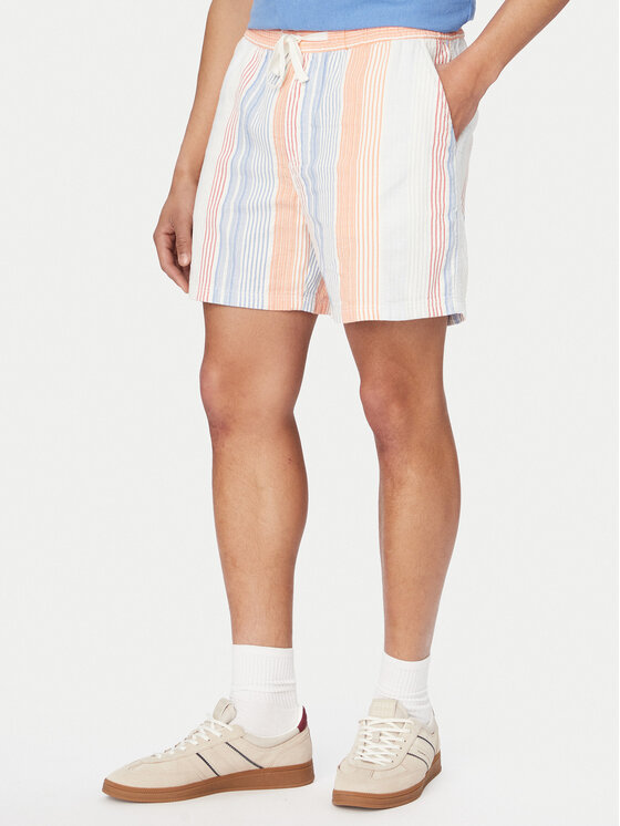 Tommy Jeans Pantalon scurți din material DM0DM22830 Colorat Relaxed Fit