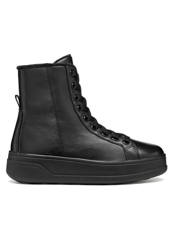 Geox Geox Зимни обувки D Spherica Ecub-2 D66WVF 85 C9999 Черен