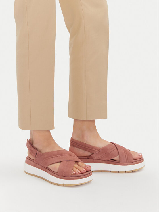 Clarks Clarks Σανδάλια Tuscan Cross 26181471 Ροζ