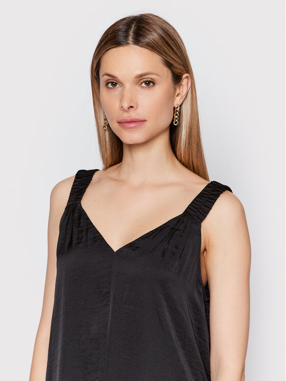 DKNY DKNY Vsakodnevna obleka P2DBTN10 Črna Regular Fit