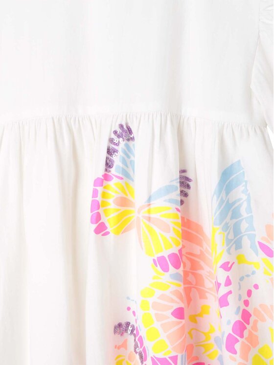 Billieblush Billieblush Rochie U12817 Alb Regular Fit