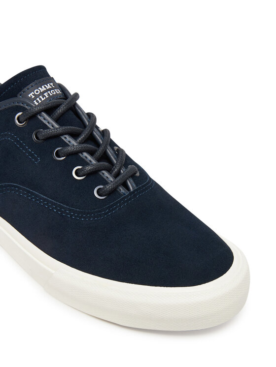 Tommy Hilfiger Tommy Hilfiger Tenisice Hi Vulc Low Oxford Suede FM0FM05401 Tamnoplava