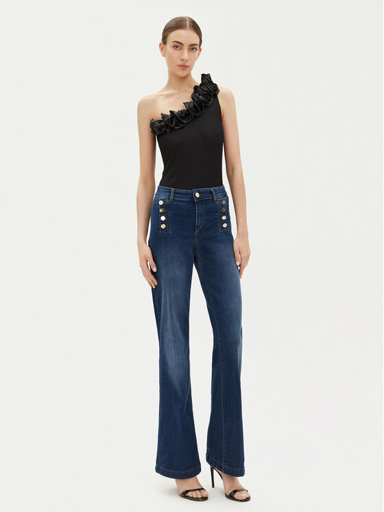 Fracomina Fracomina Bluza FR25ST2018J46301 Črna Regular Fit