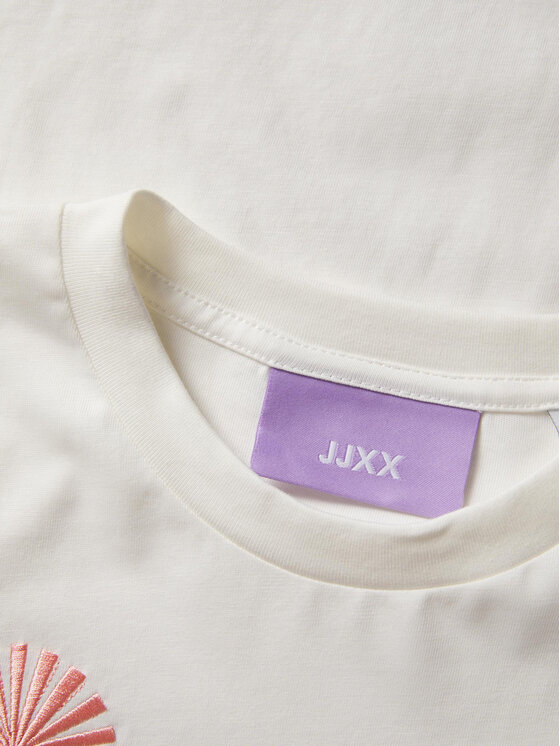 JJXX JJXX T-krekls Paige 12252311 Balts Regular Fit