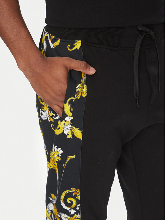 Versace Jeans Couture Versace Jeans Couture Pantaloni da tuta 78GAA3C0 Nero Regular Fit