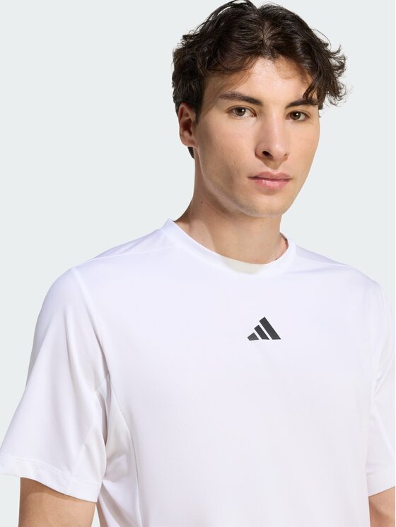 adidas adidas Koszulka techniczna 159352 Biały Regular Fit