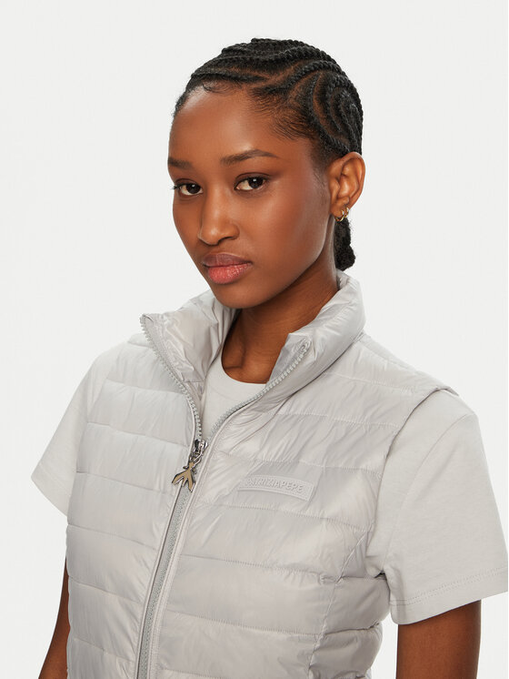 Patrizia Pepe Patrizia Pepe Športová vesta 8O0172/A503-S702 Sivá Regular Fit