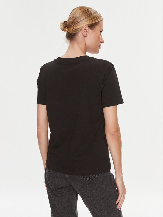 Calvin Klein Jeans Calvin Klein Jeans T-Shirt Embro Badge J20J222560 Schwarz Regular Fit
