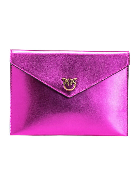 PINKO PINKO Clutch PINKO Pochette Donna Flat purse 100191-A0F8 N17Q Rosa Oro