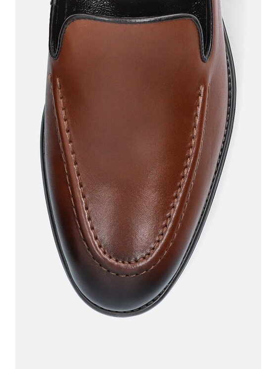 Lancerto Lancerto Loafersy Pinner BT104124000020 Brązowy