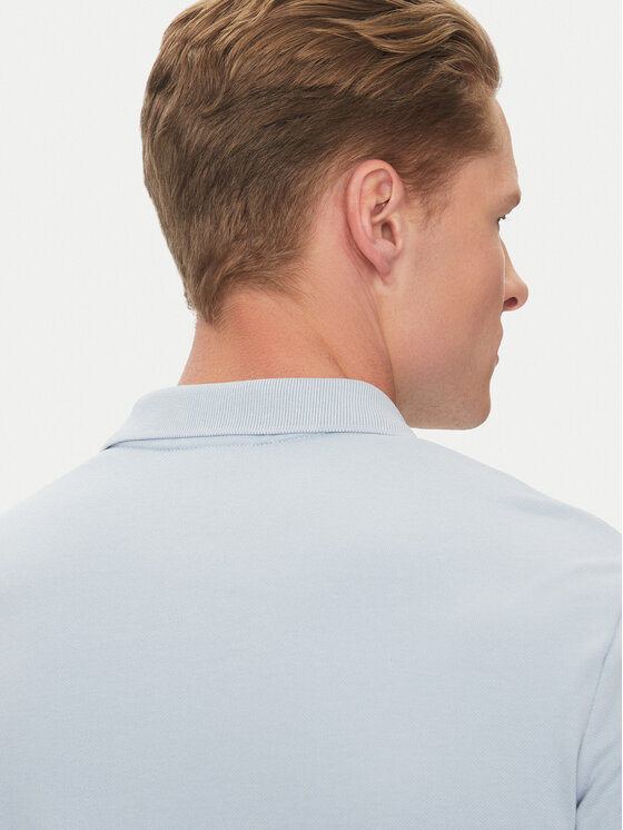 Calvin Klein Calvin Klein Polo majica K10K111196 Svetlo modra Slim Fit