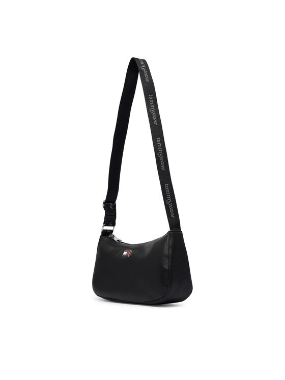 Tommy Jeans Tommy Jeans Handtasche Tjw Daily Elevated Shoulder Bag AW0AW19041 Schwarz