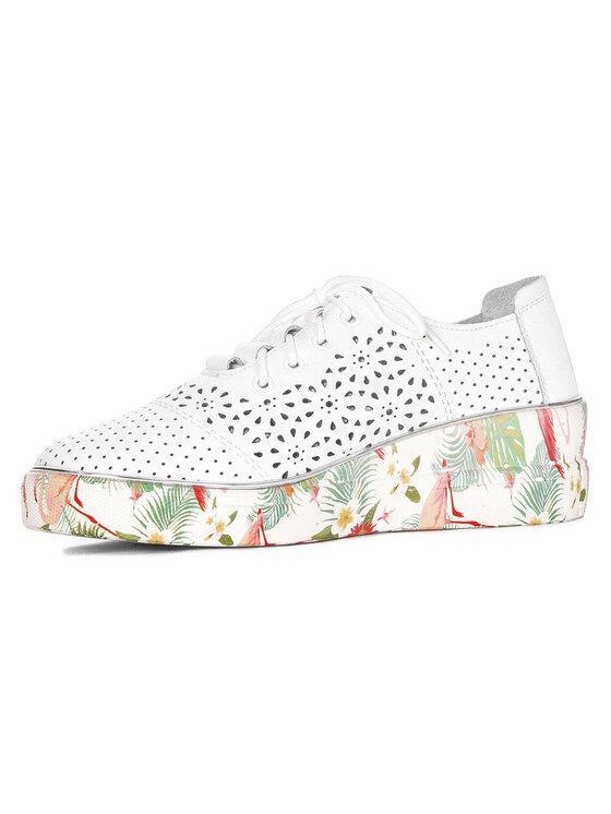 Artiker Artiker Sneakersy 54C1604-WHITE Biały