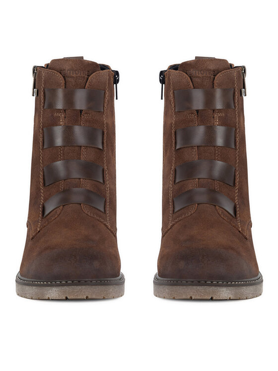 Remonte Remonte Stiefeletten D1A76-20 Braun
