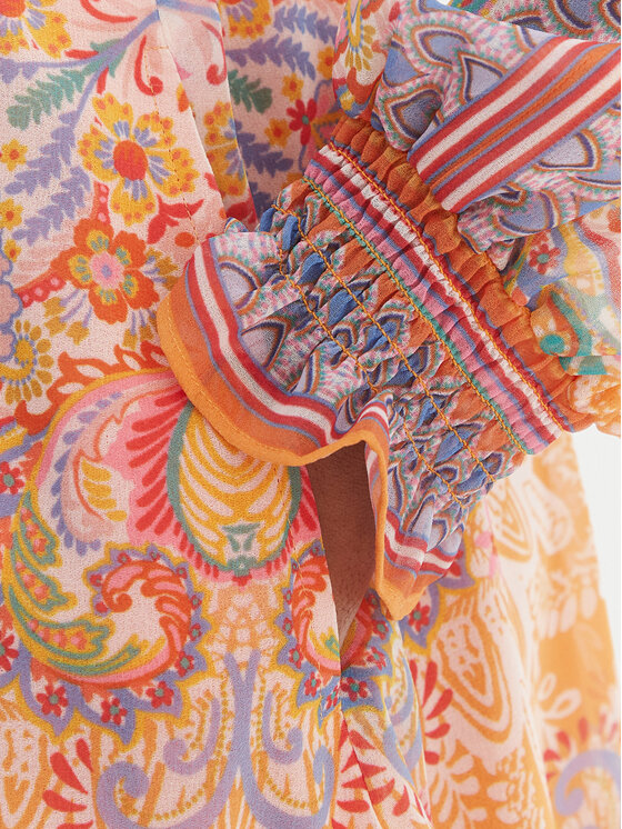 Hale Bob Hale Bob Φόρεμα καλοκαιρινό Eleanora 5YTK662A Πορτοκαλί Regular Fit