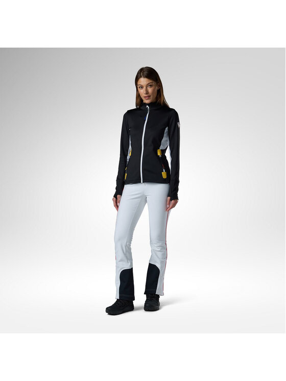 Rossignol Rossignol Polar W Jcc Fleece Jacket Czarny Slim Fit