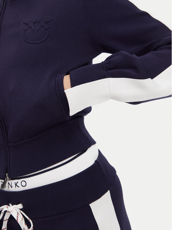 PINKO PINKO Світшот Wellington Maglia 104738 A2FQ Cиній Regular Fit