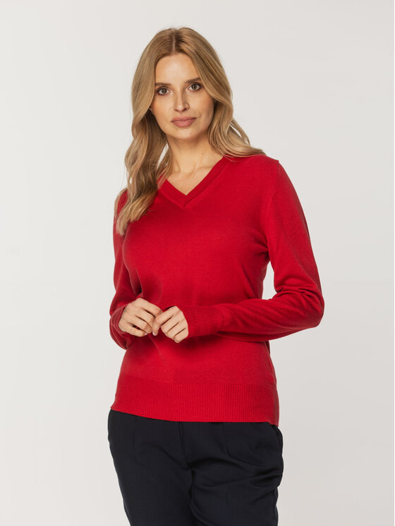 Sweter Willsoor, Rozmiar XL, Czerwony, 88440