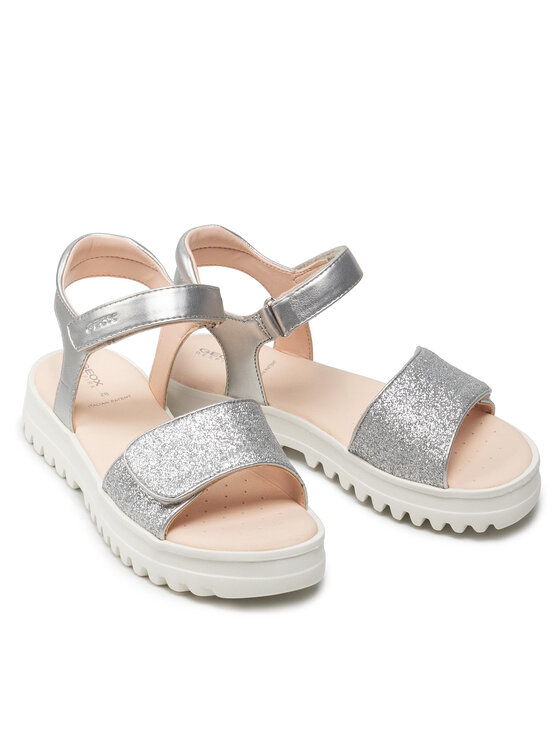 Geox Geox Sandaalid J S.Coralie G. B J256EB 0NFEW C1007 S Hõbedane